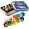 Marble Genius Collectors Marbles, Teardrop, 16mm (⅝ Inch), 10 Handmade Glass Marbles, Gifts for Marble Lovers, Gifts for Kids Ages 3-14